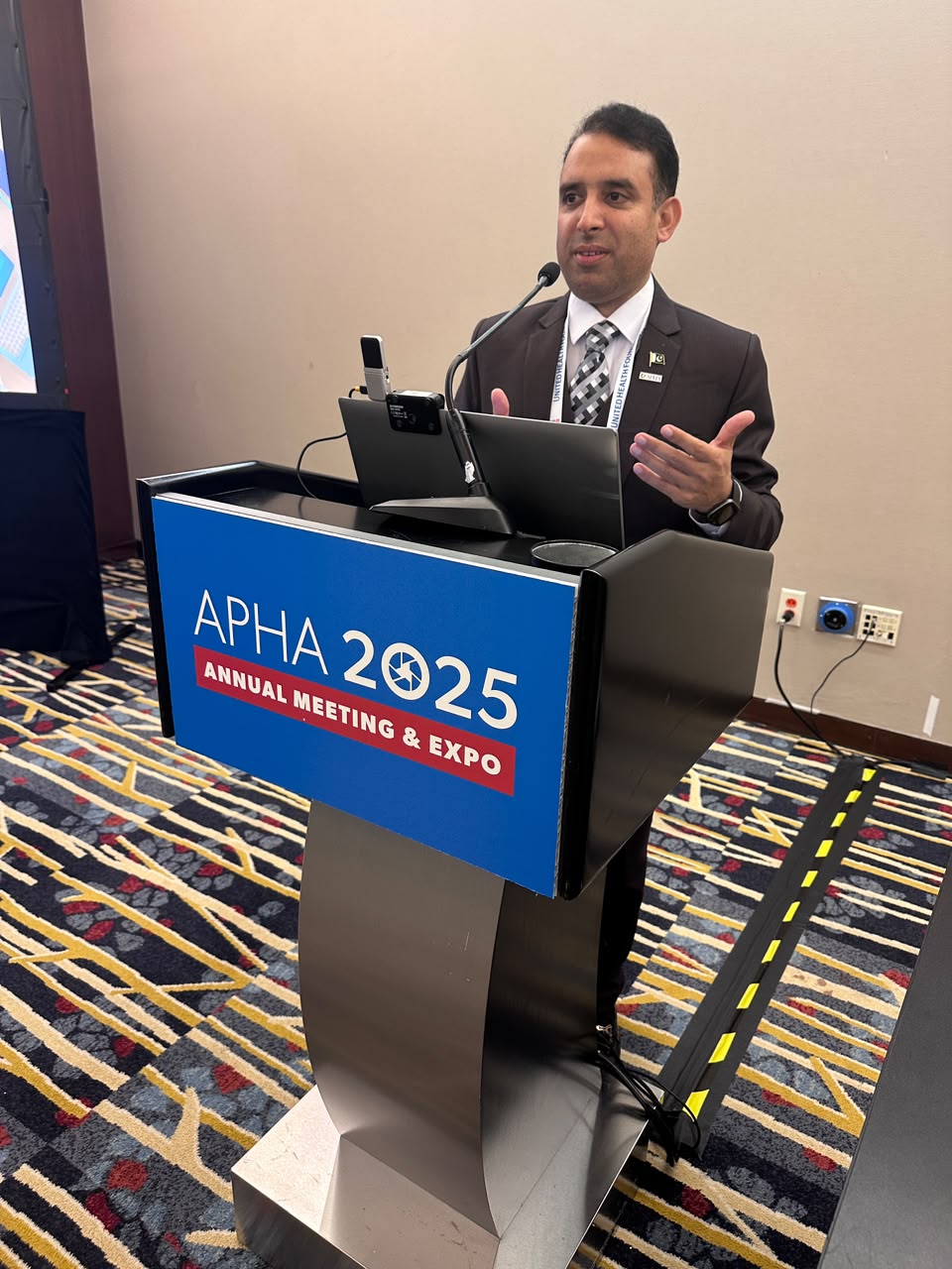 Scientific presentation at APHA 2025, United States